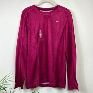 NWT Koppen Athletic Long Sleeve Tech Tee Large Moisture Wicking Base Layer